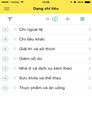 1C:Thu chi cá nhân screenshot 3