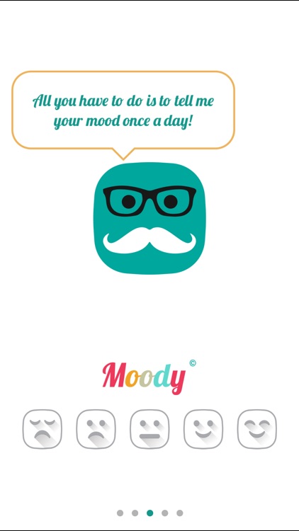 Moody - Daily Mood Tracker screenshot-0