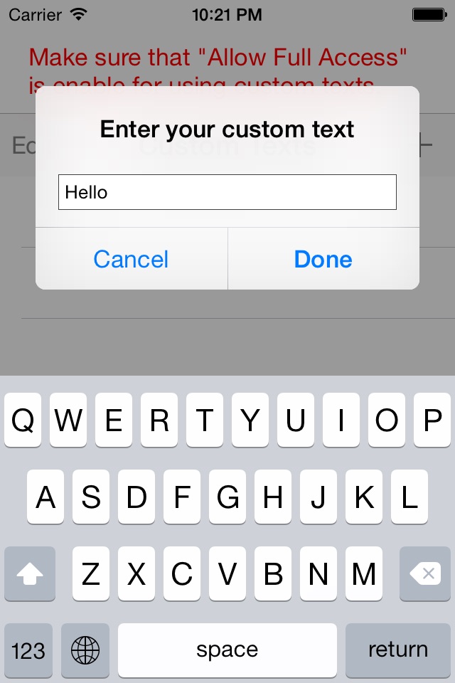 Emotion Keyboard for iOS8 - Free screenshot 4