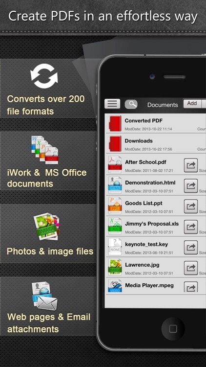 PDF Smart Convert - PDF all your MS Office, iWork, Web Content, Clipboard and  Images