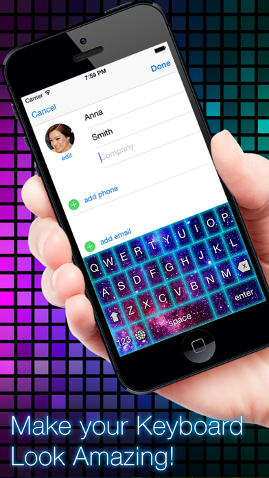 Glow Keyboard - Customize & Theme Your Keyboards Screenshot 1