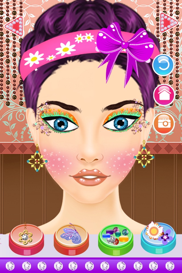 Girls Games - Tina's Wedding Makeup Salon Free games for girls screenshot 4