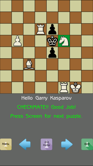 How to cancel & delete 202 Chess Mate In ONE - 101 Chess Puzzles FREE from iphone & ipad 3