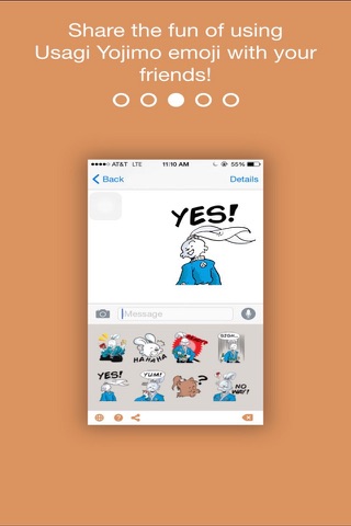 Usagi Yojimbo Emoji screenshot 4
