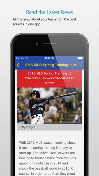 Milwaukee Baseball Schedule Pro — News, live commentary, standings and more for your favorite team