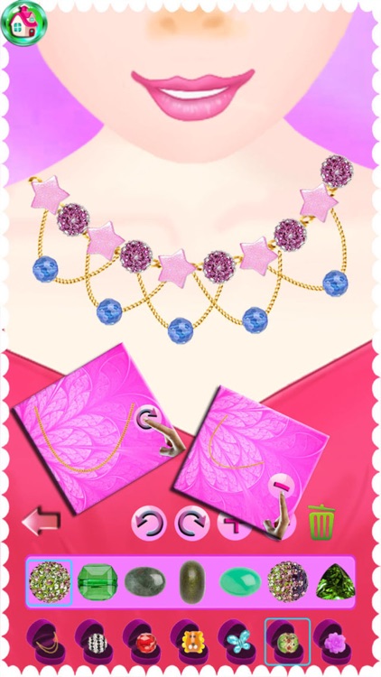 Super Star Model Show:Fashion Party-Makeup,Dressup and Prom Salon Makeover Games-Nail Salon,Necklace Designer!