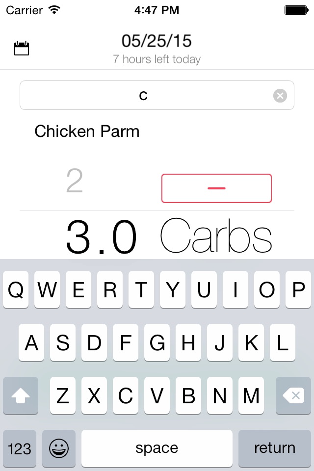 Carb Counter - for Low Carb Diets screenshot 3