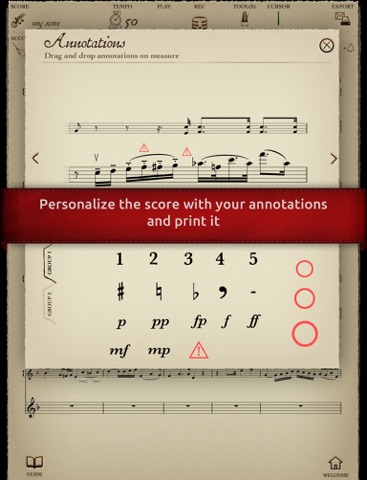 Play Beethoven – Romance n°2 en fa majeur (partition interactive pour violon) screenshot 4