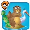 Animal Pond - Kids Draw Color Paint & Story Book