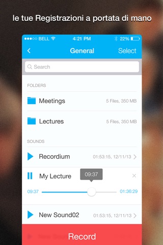 Recordium Pro - voice recorder, record memos and note taking screenshot 4