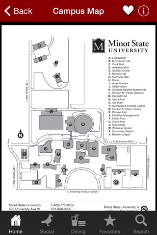 Minot State University screenshot 2