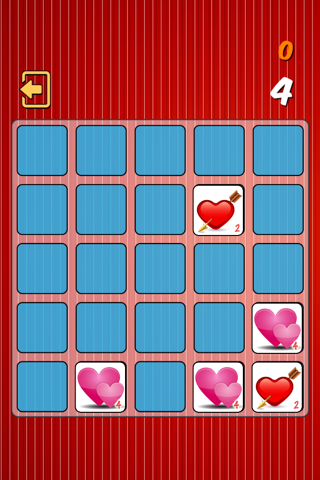 2048 Valentines Day - Let's Celebrate Pairs Party Romantic Game with friend and boy girl screenshot 4