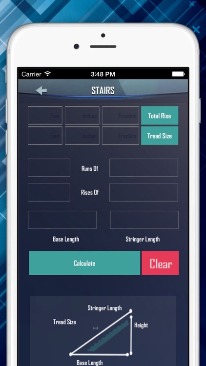 Builder Calculator: Measurement of Concrete, Stair, Square