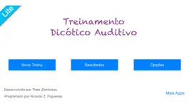 Game screenshot Treinamento Dicótico Auditivo Lite mod apk