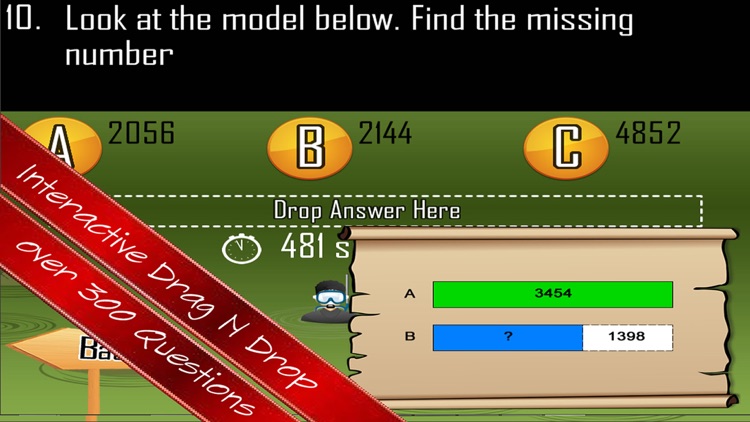 Math Quest Third Grade Free screenshot-3