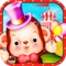 Create a rich fantasy world filled with goodie-filled shops in Kids Theme Park by Gameimax