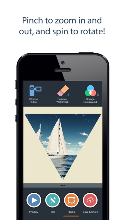 Square Video - Crop, Rotate, Zoom and Resize Videos for Vine and Instagram