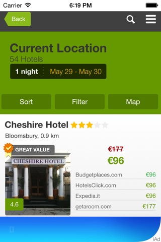 Cheap Hotel for Tonight Near You - Only the most economical hotels at lower price screenshot 3
