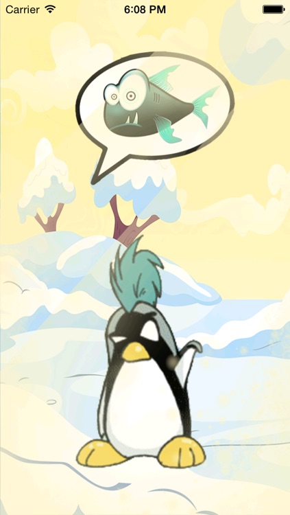 Super Penguin Needs Fish- Feed Me Now!