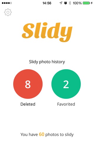 Slidy - The most effective way to delete and manage your photos, free storage space screenshot 2