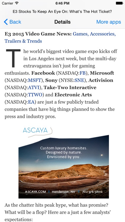 Business Software & Services Industry News