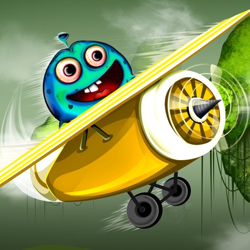 Sky Monster Adventure The Airport Plane Flight Under Radar Gold by