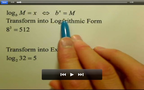 Logarithm : Algebra 2 Videos and Practice by WOWmath.org screenshot 3