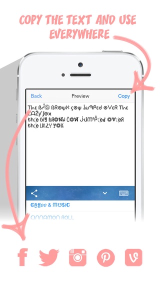 Fantasy Fonts FREE - Better Fonts And Symbols For Your Text Messages, Comes With iOS 8 Custom Keyboardのおすすめ画像4