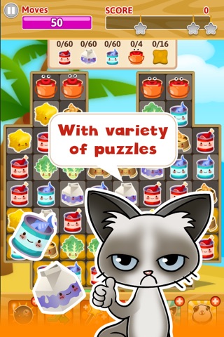 Pet Paradise Story - Match 3 puzzle adventure screenshot 2