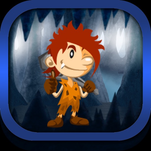 Cave Boy Dash iOS App