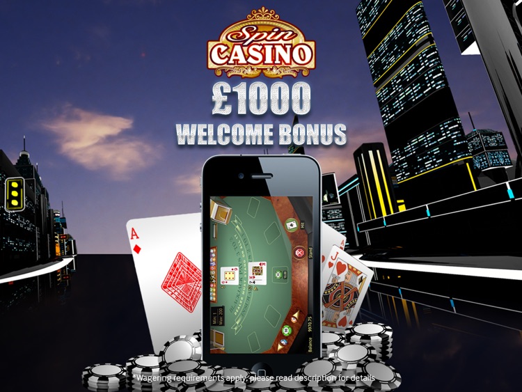 Spin Casino HD for iPad - Real Money Slots, Roulette, Blackjack