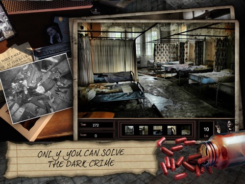 Abandoned Murder Rooms HD - hidden objects puzzle game screenshot 3