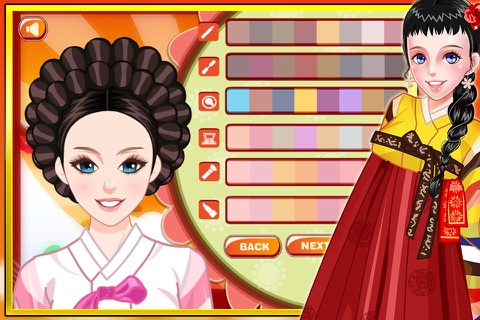 Korean bride dressup screenshot 3