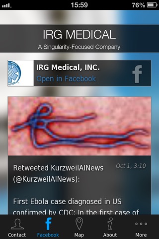 IRG MEDICAL screenshot 2