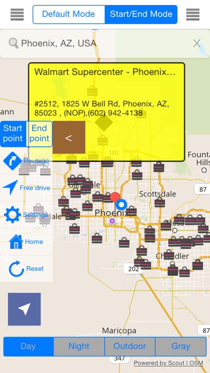 Arizona/Phoenix Offline Map & Navigation & POI & Travel Guide & Wikipedia with Traffic Cameras Pro