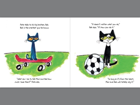 Pete The Cat Rock On Mom And Dad By James Dean Ibooks Screenshot 3