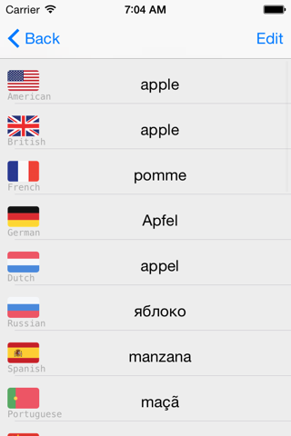 Learning French Basic 400 Words screenshot 4