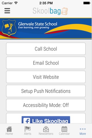 Glenvale State School - Skoolbag screenshot 4