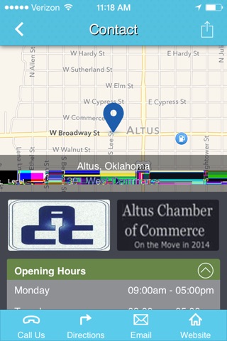 Altus Chamber of Commerce screenshot 2