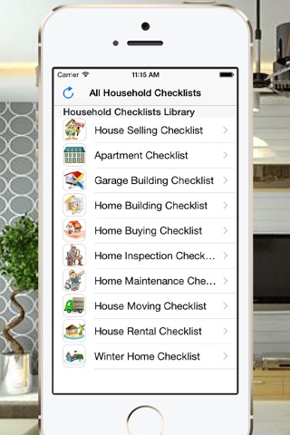 All Household Checklists screenshot 2