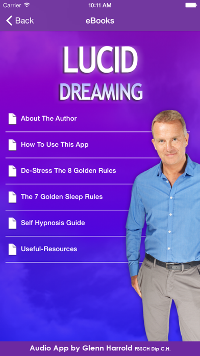 How to cancel & delete Lucid Dreaming Hypnosis by Glenn Harrold from iphone & ipad 4
