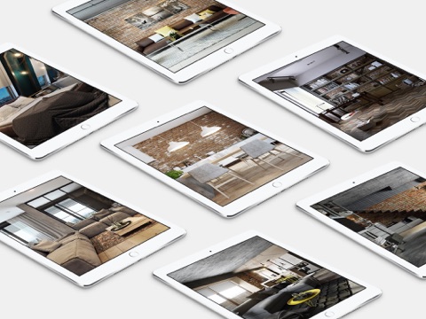 Apartment Design Ideas for iPad - Includes Floor Plans screenshot 2