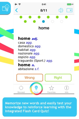 English <-> Italian Slovoed Compact talking dictionary screenshot 4