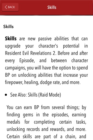 Guide for Resident Evil Revelations 2 : Weapons,secrets,character & videos screenshot 3