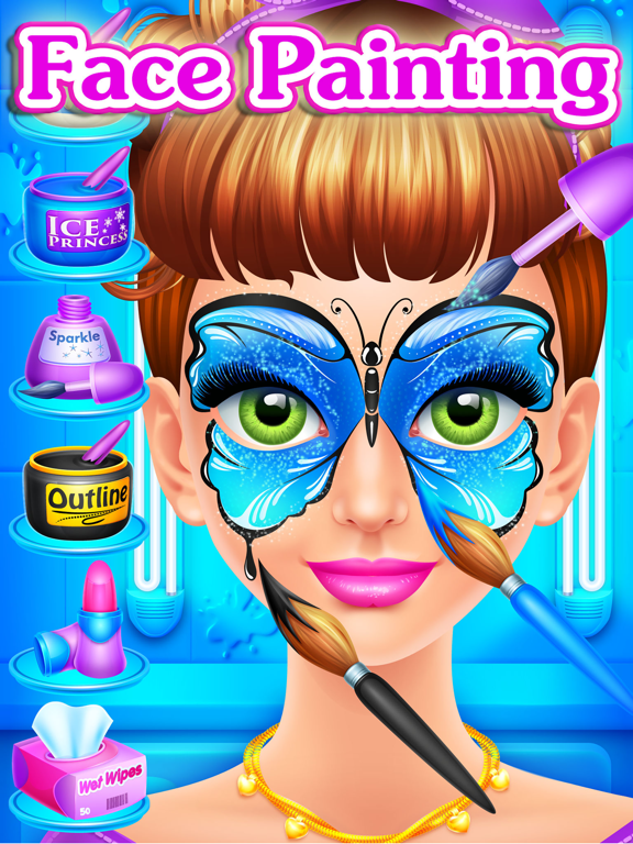 Crazy Slumber Party - Makeup, Face Paint, Dressup, Spa and Makeover