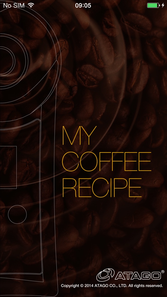 MY COFFEE RECIPE screenshot1