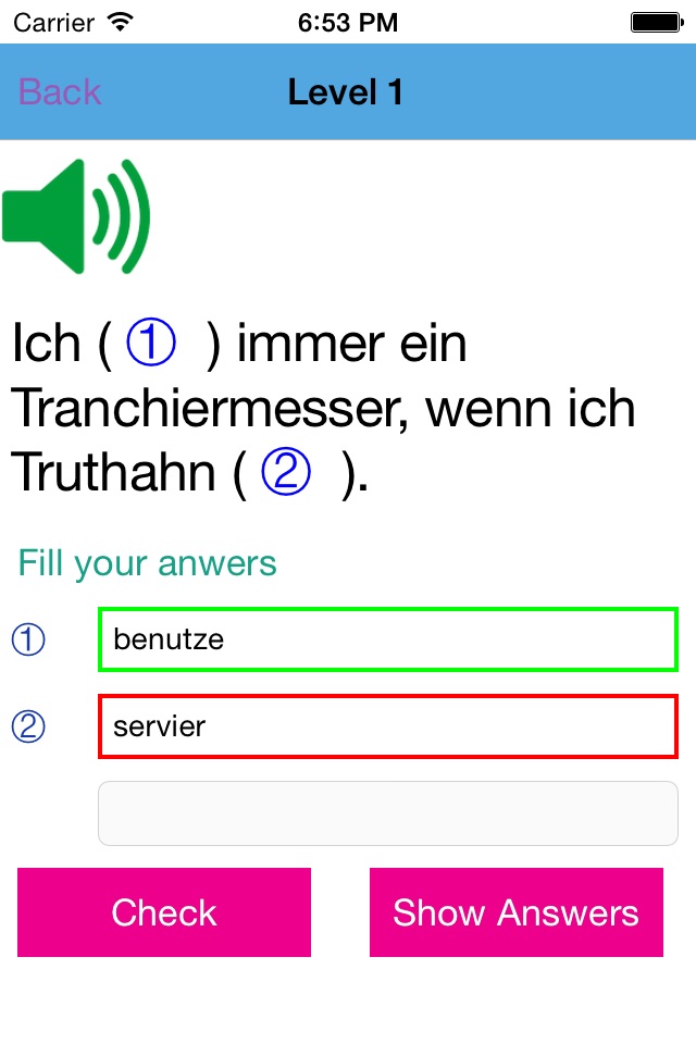 TyGonDE - German Listen Practice Free screenshot 4