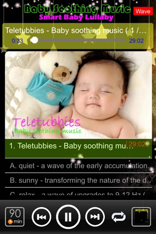 [7 CD] Baby Soothing Lullaby Music screenshot 4