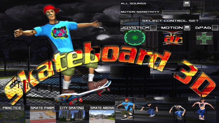 Skateboarding 3D Free Top Skater Action Board Game screenshot-3