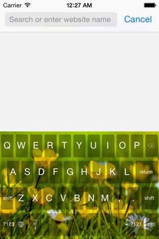 Flowers Keyboard screenshot 2